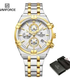 NAVIFORCE NF8042 White Gold