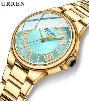 CURREN 9091 Gold Green