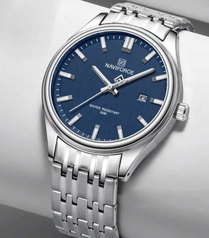 NAVIFORCE NF8039 Silver Blue