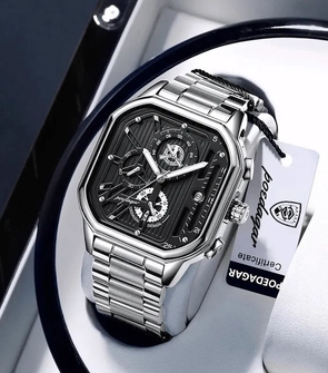 POEDAGAR 628 Silver Black