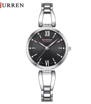 CURREN 9092 Silver Black