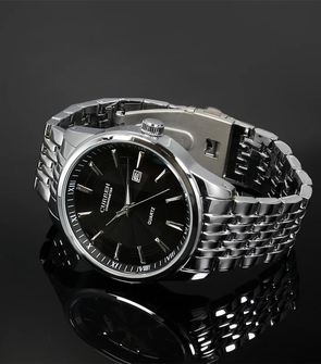CURREN 8052 Silver Black