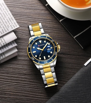 CURREN 8388 Gold Blue