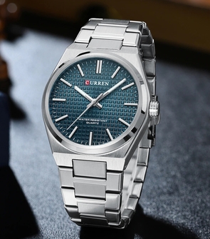 CURREN 8439 Silver Blue