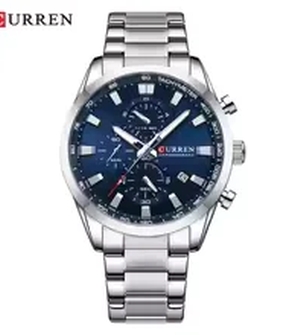 CURREN 8445 Silver Blue