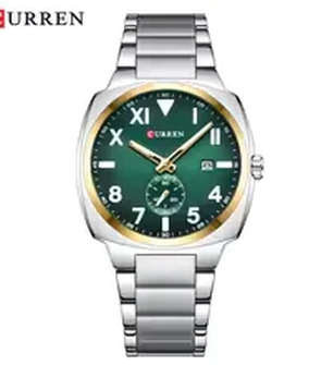 CURREN 8472 Silver Green
