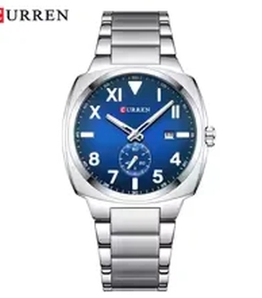 CURREN 8472 Silver Blue