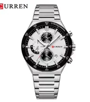 CURREN 8481 Silver White