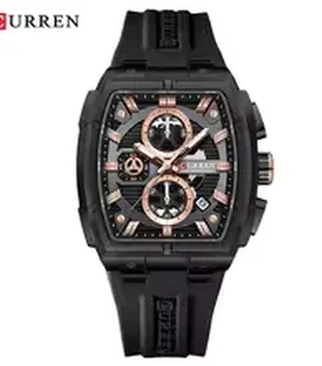 CURREN 8488 Black Rose