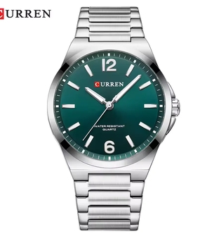 CURREN 8493 Silver Green