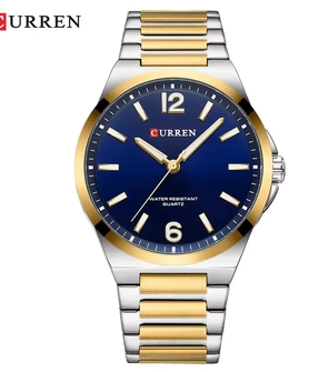 CURREN 8493 Silver Gold Blue