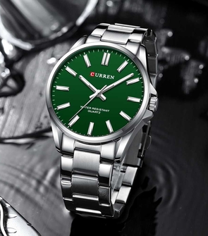CURREN 9090 Silver Green