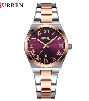 CURREN 9095 Silver Pink Coffee