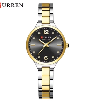 CURREN 9105 Silver Gold Black
