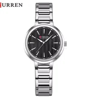 CURREN 9109 Silver Black