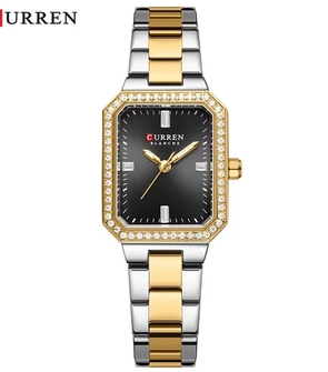 CURREN 9104 Silver Gold Black