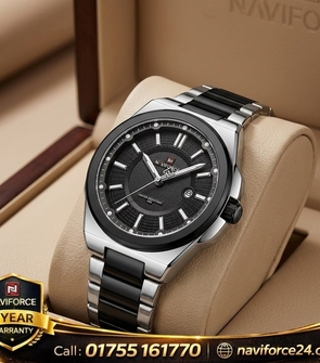 NAVIFORCE NF9212 Silver Black