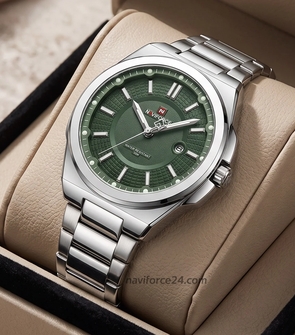 NAVIFORCE NF9212 Silver Green