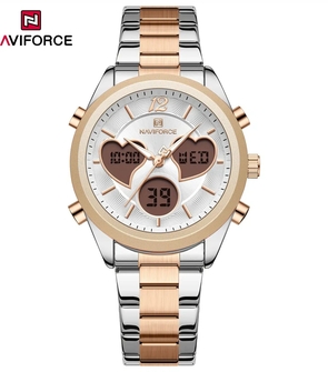 NAVIFORCE NF5045 SILVER ROSE WHITE