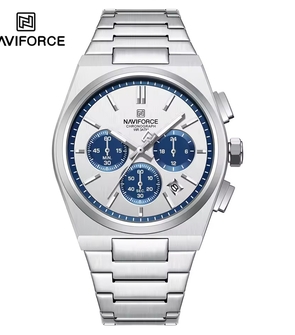 NAVIFORCE NF8048 silver blue white