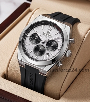 NAVIFORCE NF8080 Black Silver