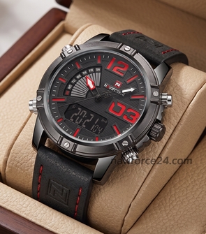 NAVIFORCE NF9095 Black Red