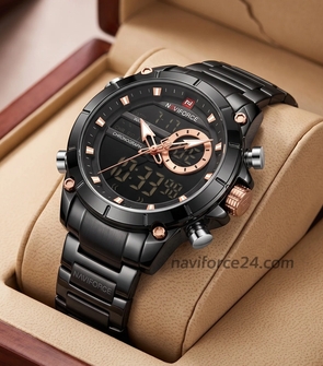 NAVIFORCE NF9163 Black