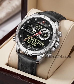 NAVIFORCE NF9208 Black Silver Black