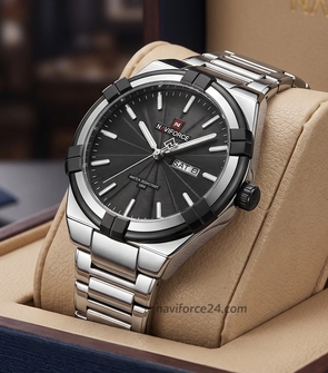 NAVIFORCE NF9218 Silver Black
