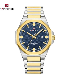 NAVIFORCE NF9245 SILVER GOLD BLUE