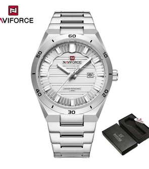 NAVIFORCE NF9268 SILVER WHITE