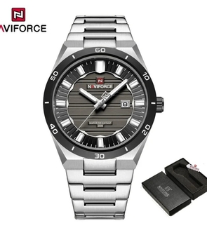 NAVIFORCE NF9268 SILVER BLACK