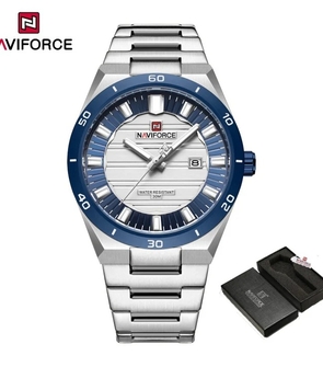 NAVIFORCE NF9268 SILEVR BLUE