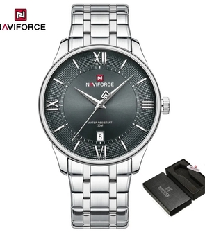 NAVIFORCE NF9272S SILVER BLACK