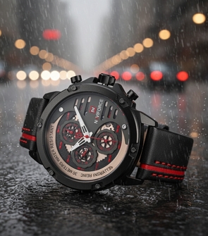 NAVIFORCE NF9110 Black Red