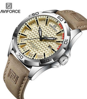 NAVIFORCE NF8023 Coffee Gold