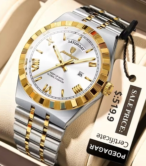 POEDAGAR 675 Silver Gold White