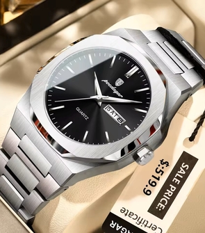POEDAGAR 825 Silver Black