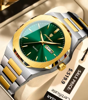 POEDAGAR 825 Silver Gold Green