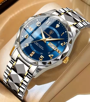 POEDAGAR 858 Silver Gold Blue