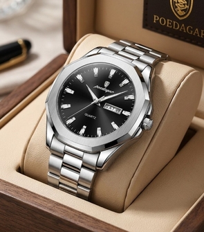 Poedagar 875 Silver Black