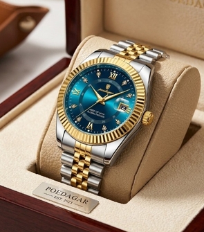 POEDAGAR 910 Silver Gold Blue