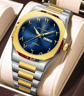 Poedagar 830 Silver Gold Blue