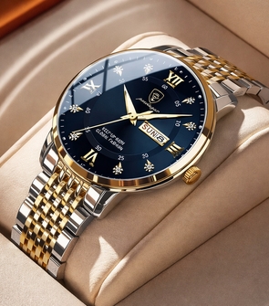 POEDAGAR 836 Silver Gold Blue