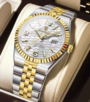 Poedagar 839 Silver Gold White