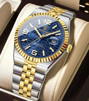 Poedagar 839 Silver Gold Blue