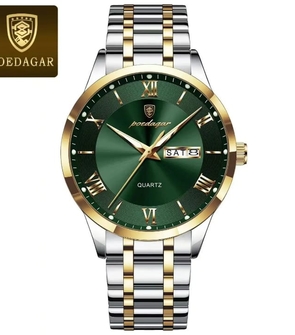 Poedagar 978 Silver Gold Green