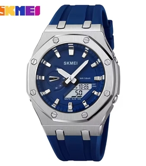 SKMEI 2243 Blue Silver