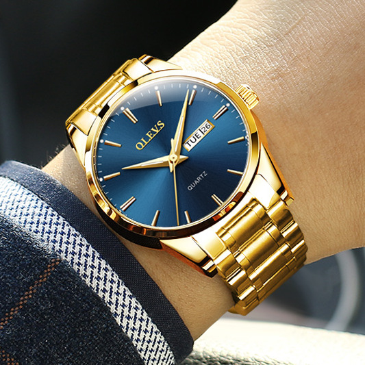 OLEVS 6898 Gold Blue